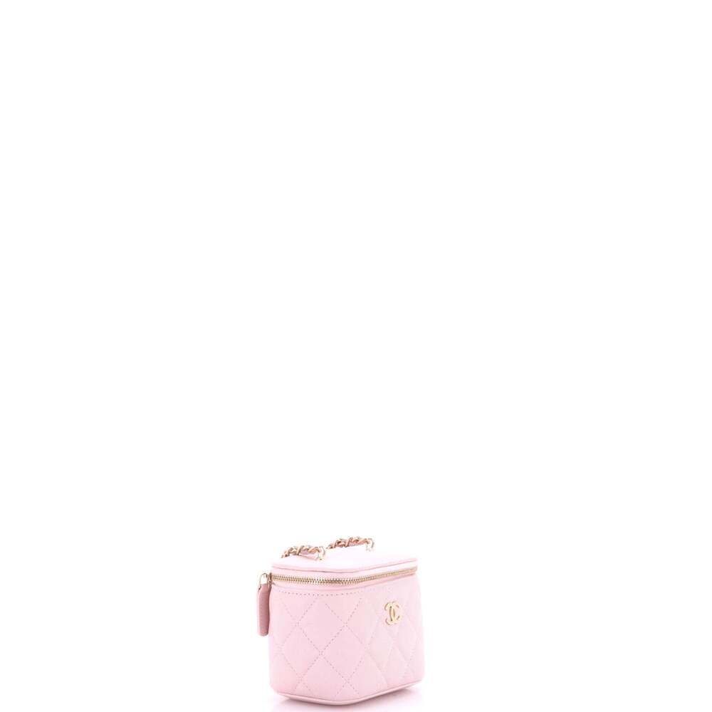 Chanel Tiny Cc Link Vanity Case With #268042C37B - Picture 2 of 7